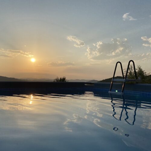 agriturismo piemonte zwembad